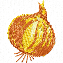 Garlic Embroidery Design 1 Garlic Embroidery Design 1